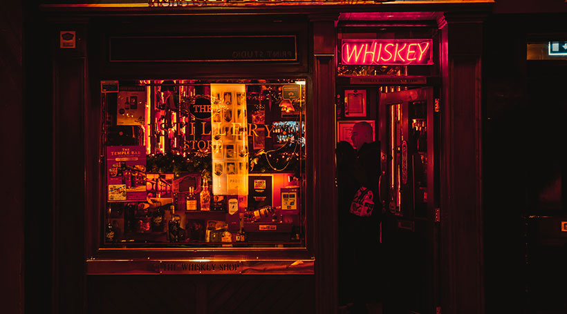 Pubs in Dublin.